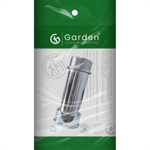 Extensao Torneira Garden Zamac Cromada 3/4 Longa 11855E Extensao Torneira Garden Zamac Cromada 3/4 Longa 11855E