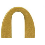 Numero Colonial Pvc Caiado 0  - Kit C/10 