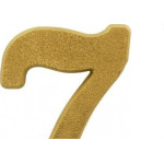Numero Colonial Pvc Caiado 7  - Kit C/10 
