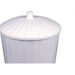 Lixeira Plastica Daivak 4,5 Litros Branco 167W