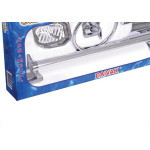 Acessorio Wc Daivak Abs+Metal Cromado 5 Pecas Com Ventosa 504