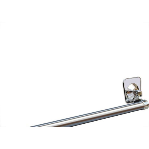 Acessorio Wc Daivak Toalha Barra Cromado Com Ventosa 165