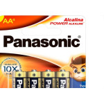 Pilha Panasonic Alcalina Pequena Aa Cartela 4 Pecas Lr6Xab/4B192
