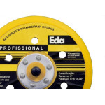 Disco Borracha Eda Para Lixadeira 6 Furo 6'' Com Velcro 8Zg