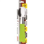Colher Simonaggio Mesa Pratik 3Pecas Verde 331/3