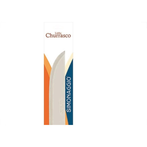 Faca Simonaggio Cozinha 7'' Inox Cabo Preto 001.101.0324.002