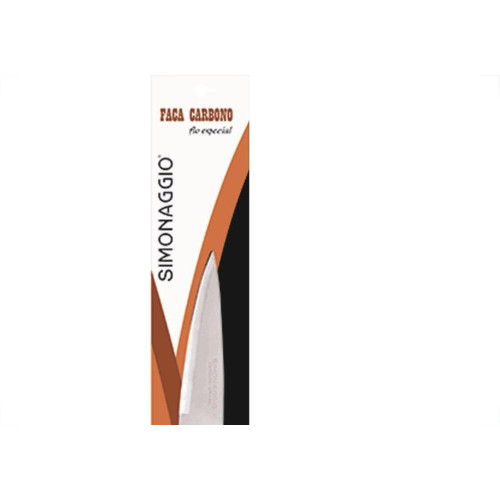 Faca Simonaggio Carbono Com Cabo Madeira 5'' 360.101.0319.401