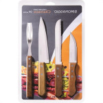 Kit Churrasco Simonaggio 4Pecas Blister 350.174.9052.400