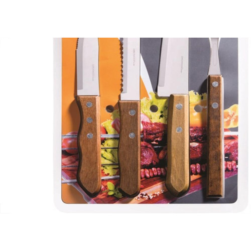 Kit Churrasco Simonaggio 4Pecas Blister 350.174.9052.400