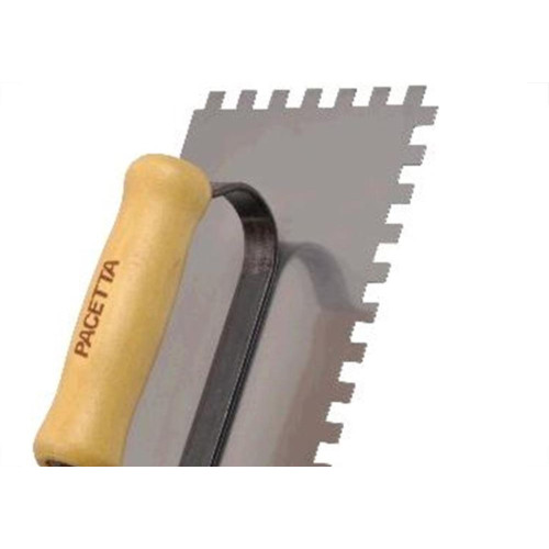 Desempenadeira Aco Pacetta Dentada 12X25Cm 