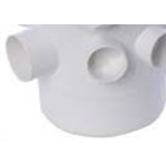 Caixa Sifonada Krona Branca Redonda 250X172X50 926