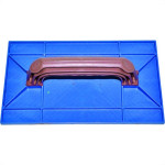 Desempenadeira Pvc Zumplast 15X26 Corrugada Azul 2270