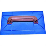 Desempenadeira Pvc Zumplast 12X22 Corrugada Azul 2273