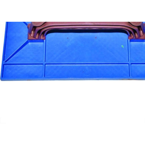 Desempenadeira Pvc Zumplast 15X26 Lisa Azul 2367A