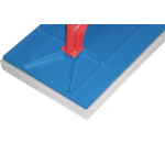 Desempenadeira Pvc Zumplast 21X34 Com Espuma Azul 2393