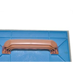 Desempenadeira Pvc Zumplast 12X22 Com Espuma Azul 2274