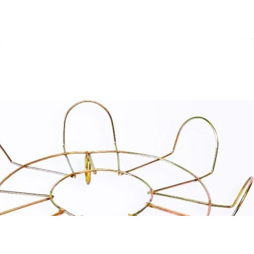 Suporte Para Vaso Iguatemi N.2 Margarida Mesa Bicromatizado 521010 - Kit C/5 