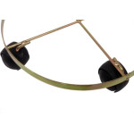 Suporte Para Vaso Iguatemi N.5 Rasteiro 31Cm Com 4 Rodas Bicromatizado 139