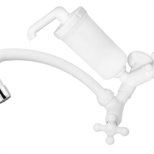 Torneira Abs Bica Movel Com Filtro Viqua Maruja Branca 