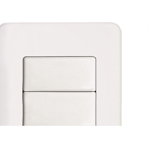 Conjunto Perlex Aros 4X2 Branco Com Placa(2Simples+Tomada 10A) 7382/11