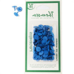 Percevejo Thomsen Azul Cartela Com 100 Pecas Pc-034