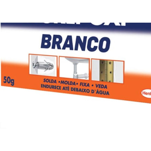 Durepoxi Loctite 50G Branco  - Kit C/12 