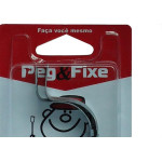 Cartela Abracadeira Tipo U 1'' Peg&Fixe Com 2 Pecas Aatu/03