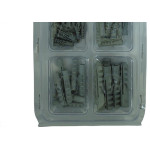 Cartela Bucha Fixacao 4A8Mm Peg&Fixe Kit Com 53 Pecas Akit/50