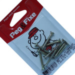 Cartela Parafuso Madeira Phillips Chata 4,0 X 30Mm Peg&Fixe 10 Pecas Apac/07