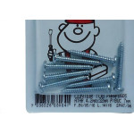 Cartela Parafuso Auto Atarrachante Panela 4,2 X 32Mm Peg&Fixe 8 Pecas Apat/06