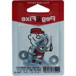 Cartela Parafuso Rosca Maquina Peg&Fixe   Redonda 3/16 X 3/4''+Porca+Arruela Com 12 Pecas Amaq/08