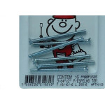 Cartela Parafuso Placa Tomada 9/64 X 2'' Peg&Fixe 6 Pecas Aptm/03