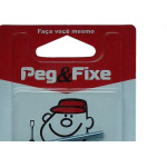 Cartela Parafuso Placa Tomada 9/64 X 2'' Peg&Fixe 6 Pecas Aptm/03