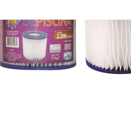Refil Para Filtro De Piscina 2200 Litros/Hora 