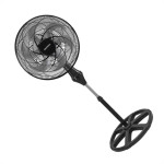 Ventilador Coluna Ventisol 6 Pas 40Cm Preto 127V 80W 3850