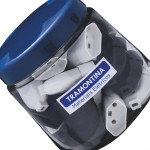 Pino Femea 2 Polos Tramontina 10A Preto/Branco  - Kit C/24 