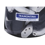 Pino Femea 2 Polos Tramontina 10A Preto/Branco  - Kit C/24 