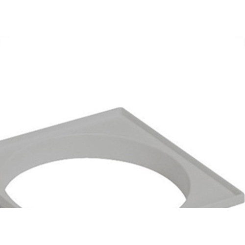 Porta Grelha Quadrada Amanco Cinza 15Cm 11770