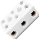 Conector Porcelana Interneed 3Polos 16Mm 66156 - Kit C/10 