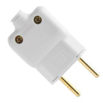 Pino Prensa Cabo Ilumi 2 Polos 20A Branco 14241Pct - Kit C/10 