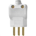 Pino Prensa Cabo Ilumi 2 Polos+Terra 10A Branco 14350Pct - Kit C/10 