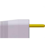 Pino Macho 2 Polos Ilumi 10A Cinza 1401Pct - Kit C/10 