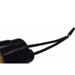 Soquete Com Rabicho Nylon Ilumi Preto 2A E/27 16101Pct - Kit C/10 