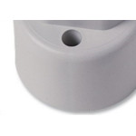Tomada Externa Ilumi 2 Polos +Terra 10A Cinza 17500Pct - Kit C/10 