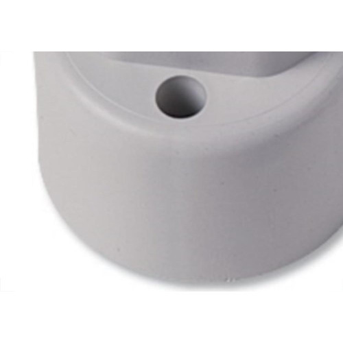Tomada Externa Ilumi 2 Polos +Terra 10A Cinza 17500Pct - Kit C/10 