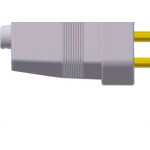 Pino Macho 2 Polos+Terra Ilumi 10A Cinza 1405Pct - Kit C/10 