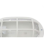 Luminaria Tartaruga Pvc Ilumi Oval Branca 16110