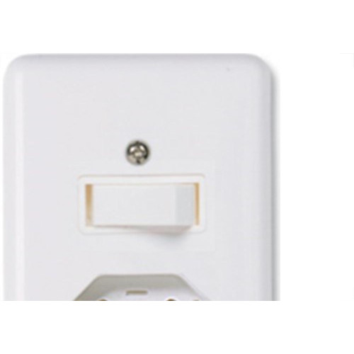Conjunto Ilumi 4X2 Branco Com Placa(1Simples+Tomada 10A) 20200