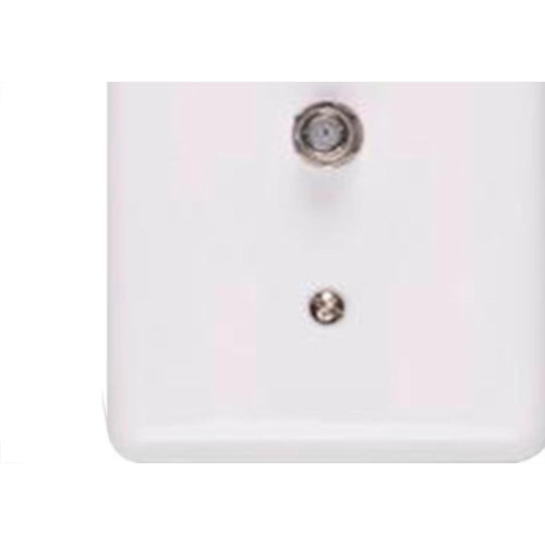Conjunto Ilumi 4X2 Branco Com Placa(1Tomada Coaxial) 2553