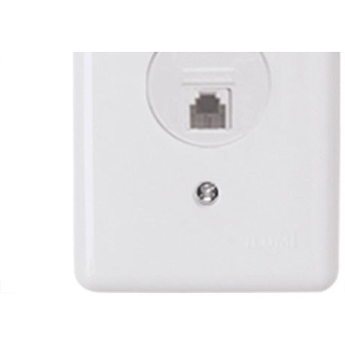 Conjunto Ilumi 4X2 Branco Com Placa(1Tomada Rj45) 2554